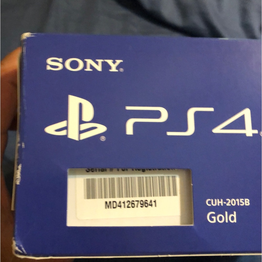 1TB PS4 console Gold Edition, Brand New!